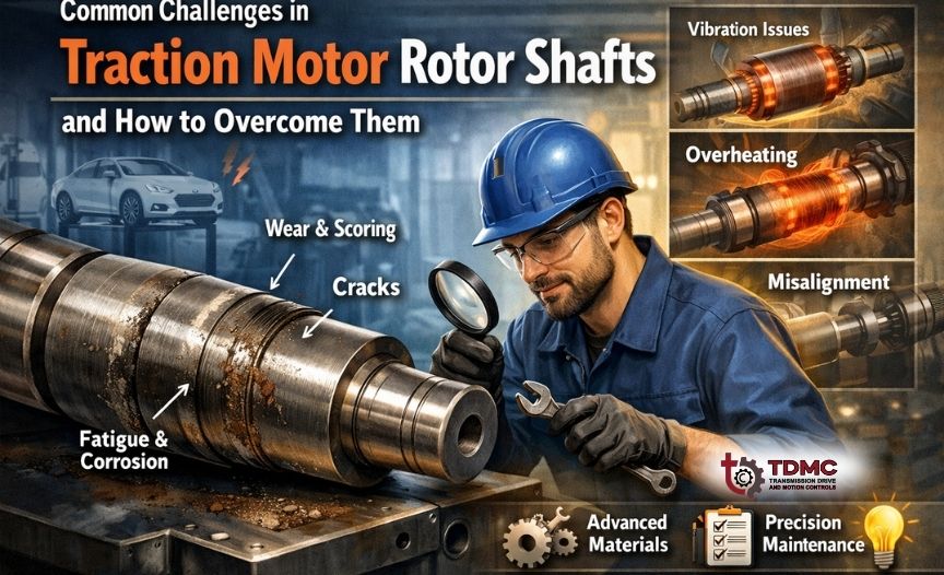 Traction Motor Rotor Shafts
