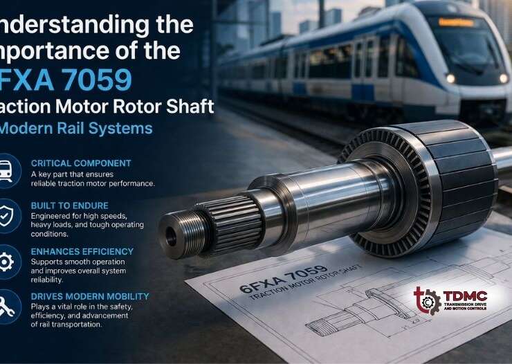 Understanding the Importance of the 6FXA 7059 Traction Motor Rotor Shaft in Modern Rail Systems