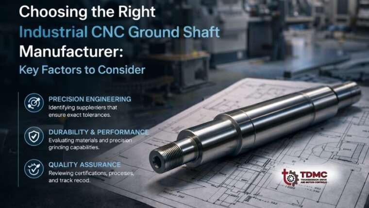 Choosing the Right Industrial CNC Ground Shaft Manufacturer: Key Factors to Consider
